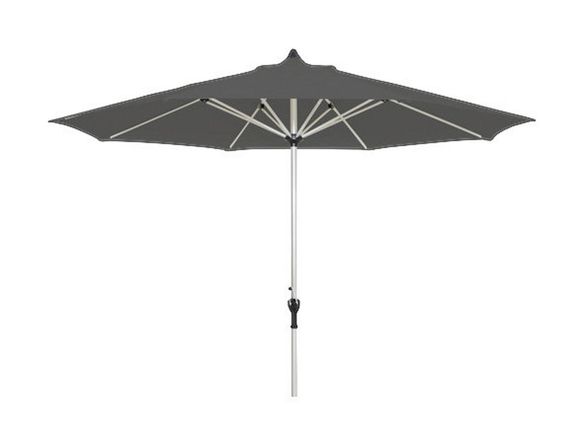 Acamp Sonnenschirm Acapole anthrazit Aluminium D: ca. 270 cm Acapole - anthrazit (270,00cm) - Acamp