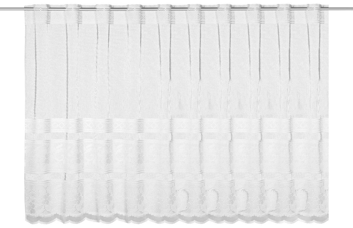 Scheibengardine Elsa weiß B/L: ca. 150x90 cm Elsa - weiß (150,00/90,00cm) - creative lifestyle
