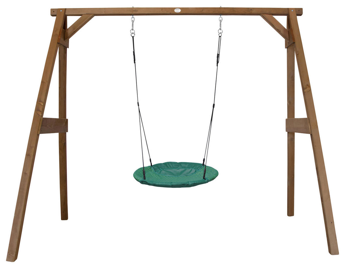 AXI Nestschaukel Summer braun B/H/L: ca. 254x207x160 cm Summer - braun/grün (160,00/254,00/207,00cm) - AXI