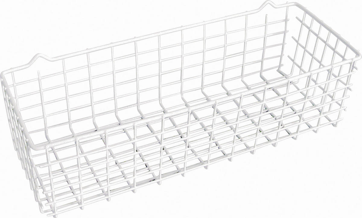 Metaltex Allzweckkorb Allzweckkorb_Pandino - weiß (33,00/9,40/12,00cm) - Metaltex