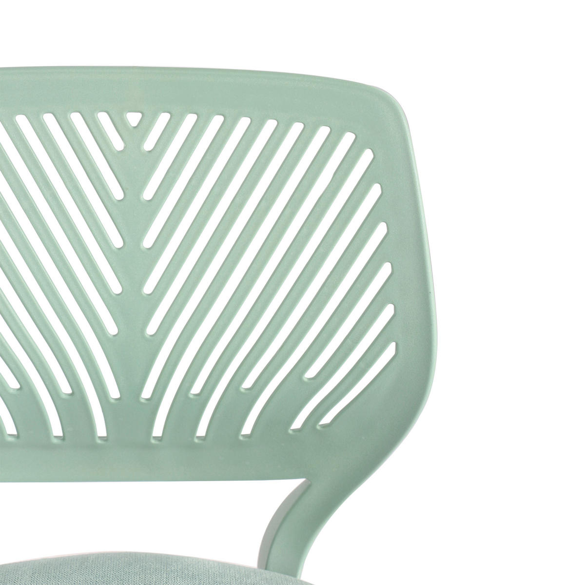 Drehstuhl Melina grün Melina - mint/weiß (49,50/75,00/49,50cm)