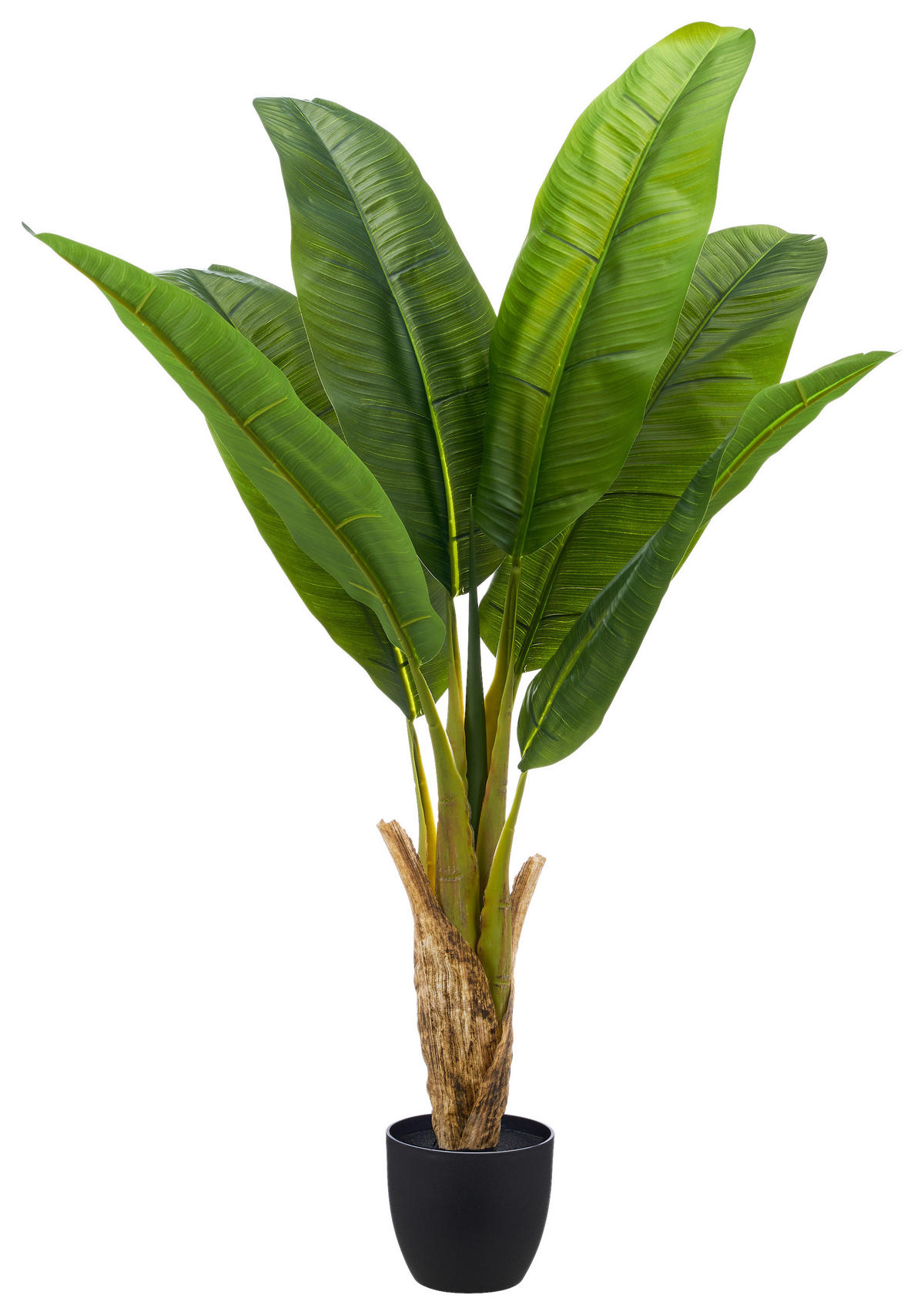 Kunstpflanze grün Kunststoff H: ca. 110 cm Bananenpflanze - grün (110,00cm)