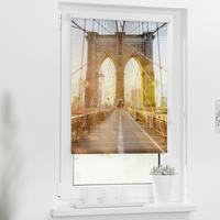 Verdunkelungsrollo Brookly Bridge orange B/L: ca. 70x150 cm Brookly Bridge - orange (70,00/150,00cm) - LICHTBLICK