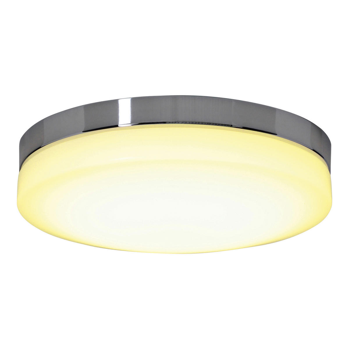Näve Leuchten Deckenleuchte 1196761 Chrom Metall Kunststoff B/H/T: ca. 29x9x29 cm null 1 Brennstellen Paris - Chrom (29,00/9,00/29,00cm) - Näve Leuchten