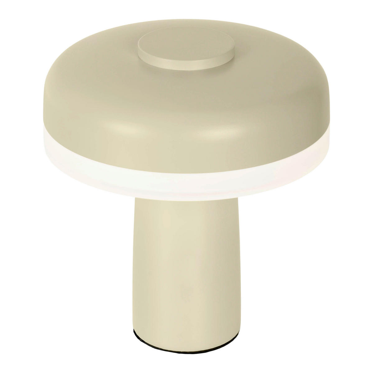 Näve Leuchten LED-Tischleuchte beige Metall Kunststoff B/H/T/D: ca. 15x16,5x15x15 cm PILU - beige (15,00/16,50/15,00cm) - Näve Leuchten