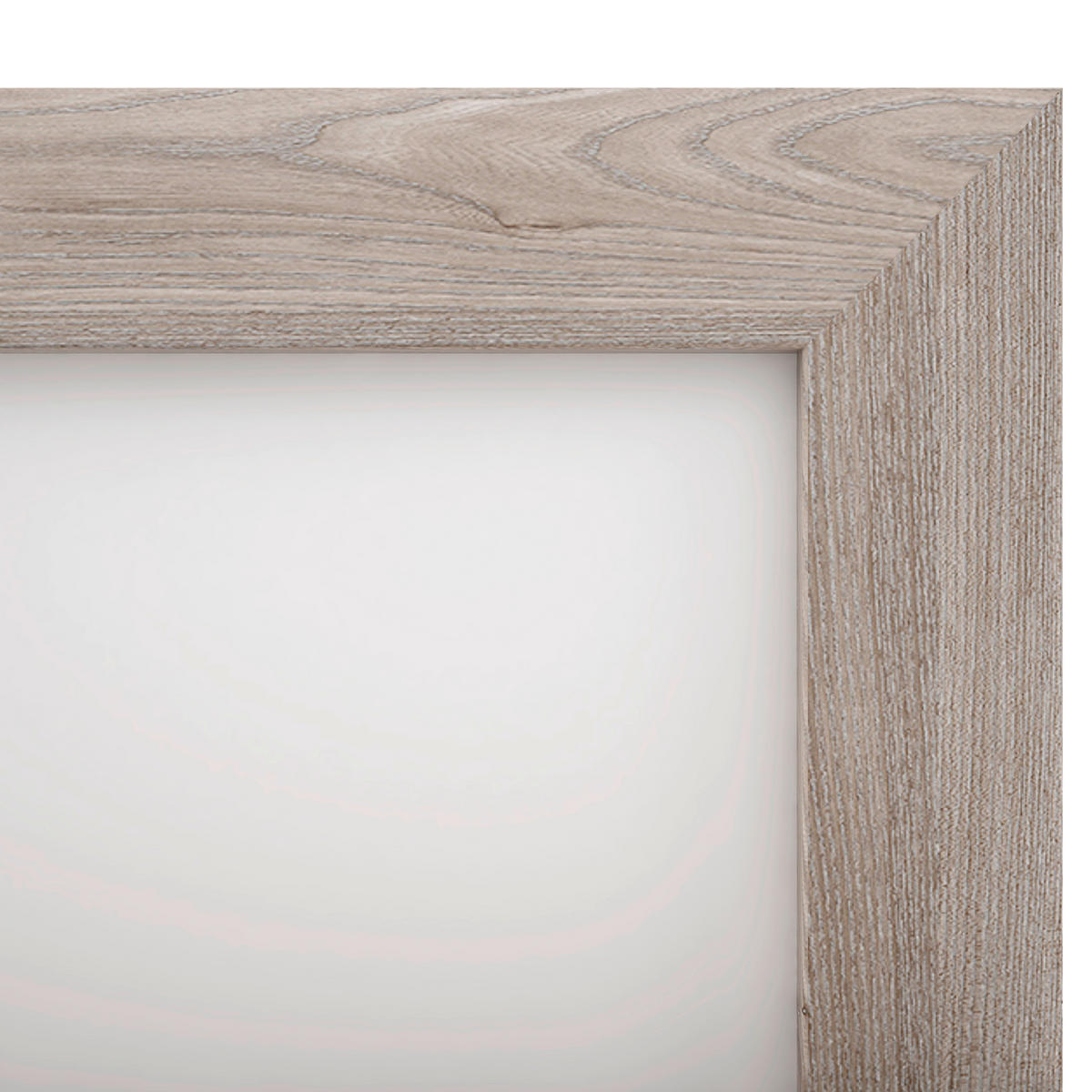 Wandboard  weiß Hochglanz Eiche Nelson Nachbildung B/H/T: ca. 132,9x27,7x22 cm Canne_Wandboard CQNB02-C141 - Eiche/weiß (132,90/27,70/22,00cm)