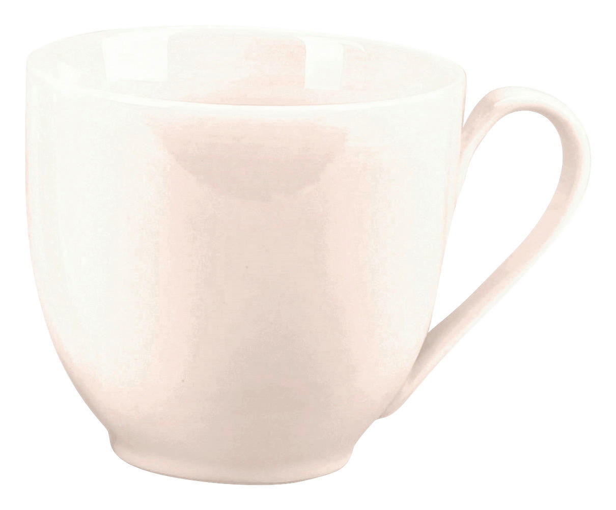 POCOline Obertasse weiß Porzellan H/D: ca. 10x7,5 cm Obertasse_Lizzy - weiß (7,50/10,00cm) - POCOline