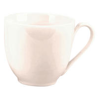 POCOline Obertasse weiß Porzellan H/D: ca. 10x7,5 cm Obertasse_Lizzy - weiß (7,50/10,00cm) - POCOline