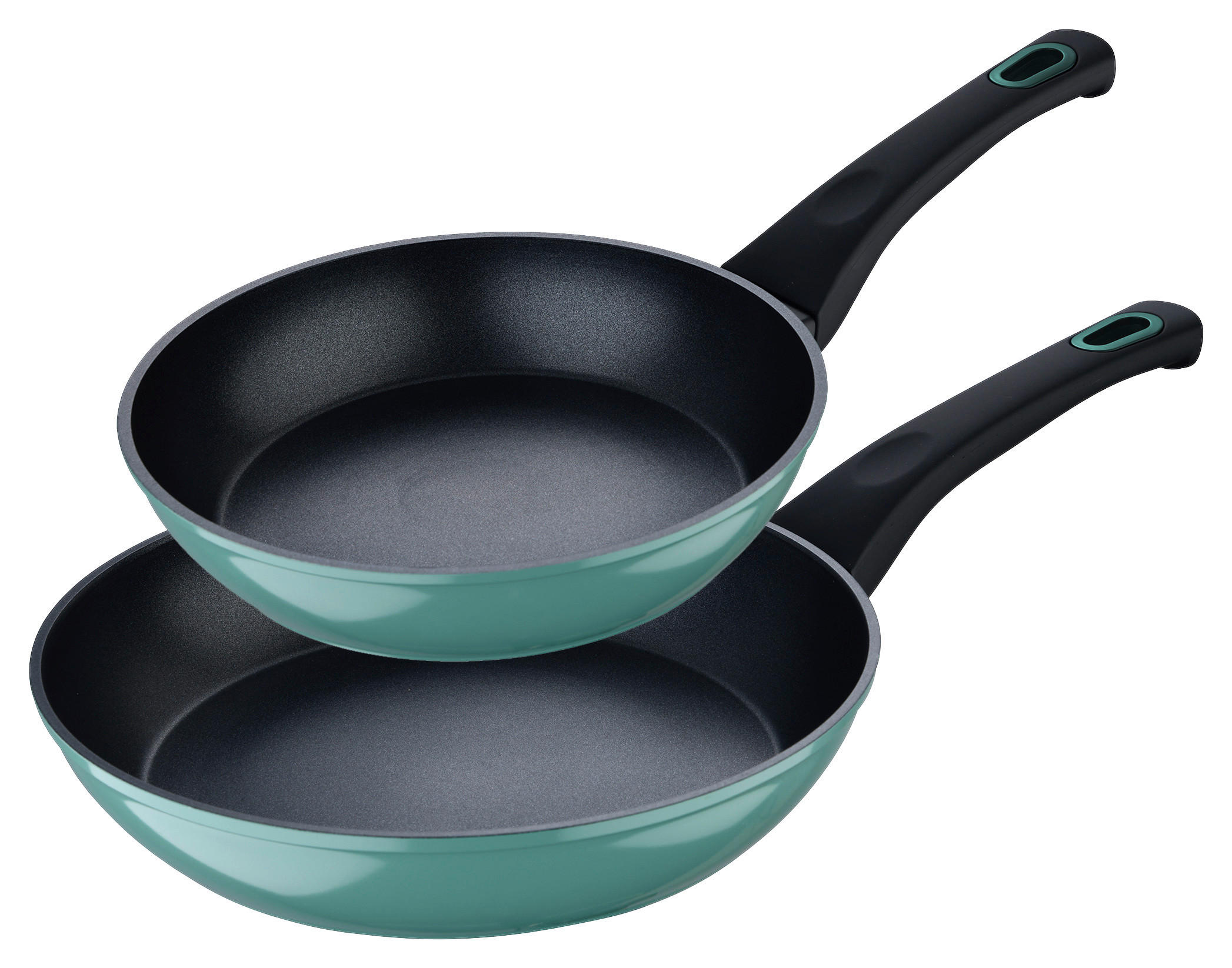 BERGNER Pfannenset Classique grün Aluminium Classique - grün - BERGNER