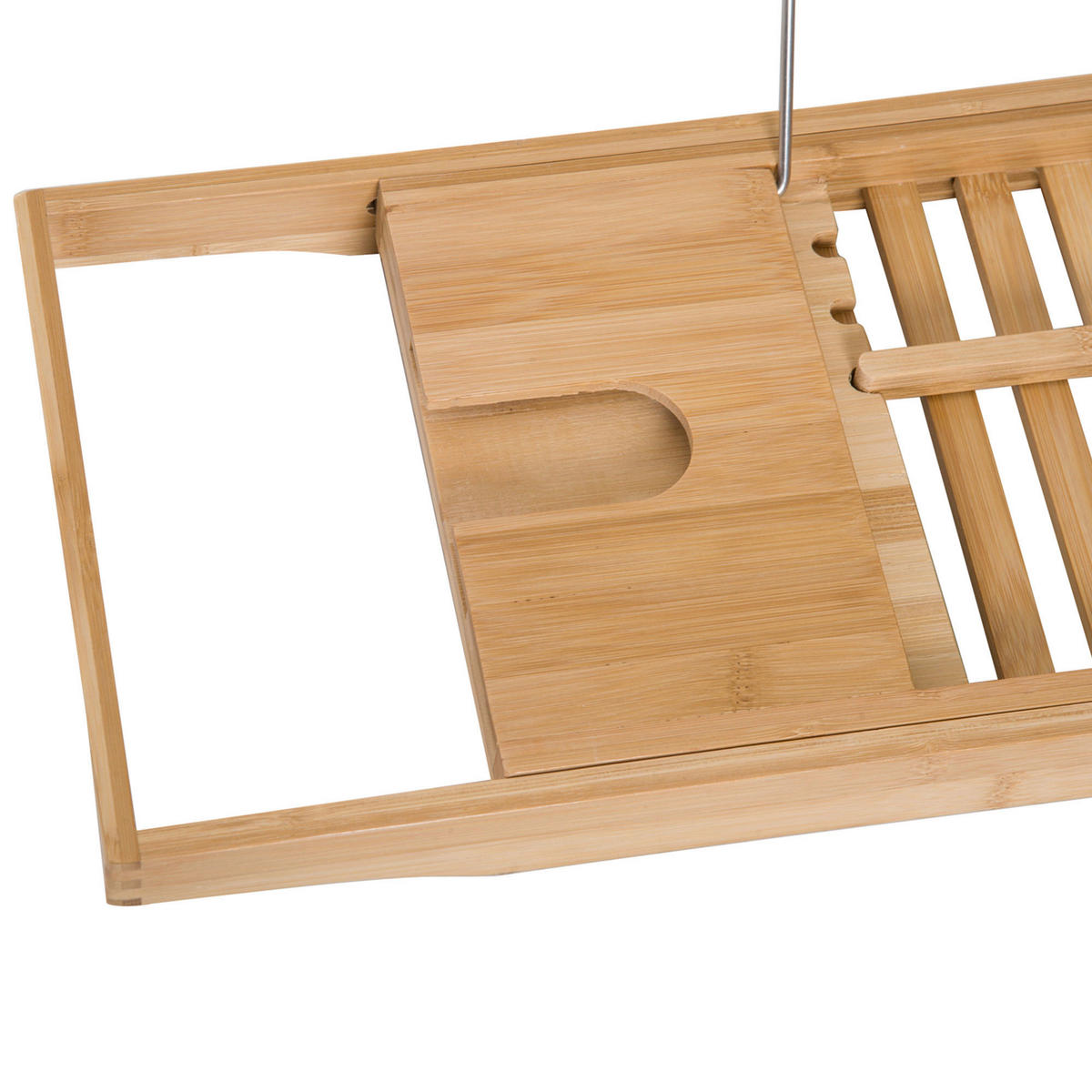 HOMCOM Haushaltshelfer natur B/H/L: ca. 218x105x5 cm Badewannenablage - natur (5,00/218,00/105,00cm) - HOMCOM