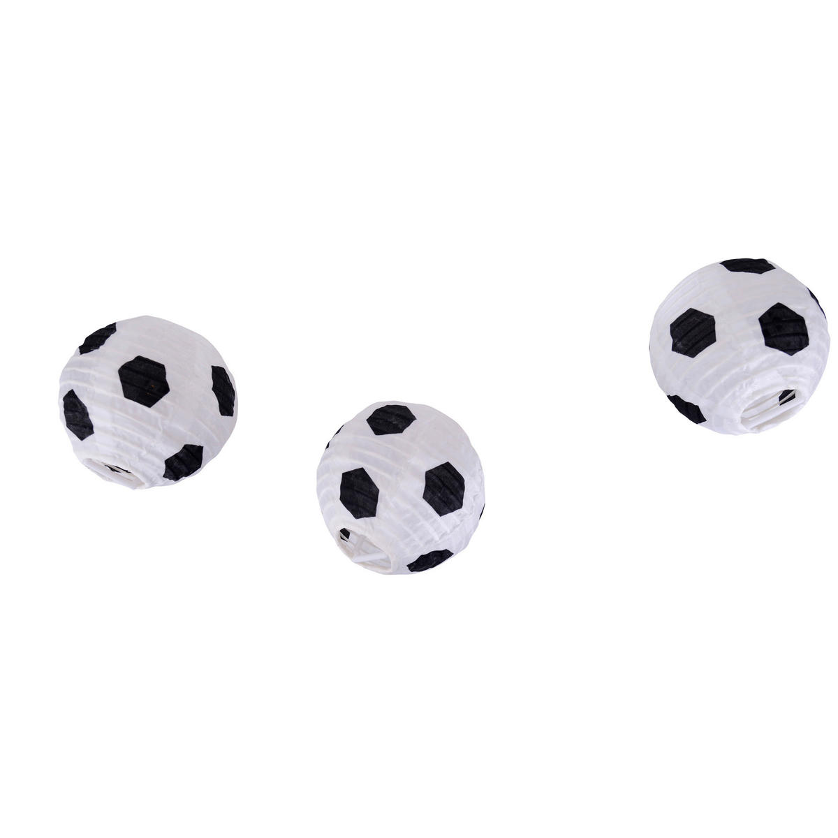 LED-Lichterkette FUßBALL mit LED 5218126 weiß Metall Kunststoff Textil L: ca. 200 cm LED Lichterkette FUßBALL mit LED - weiß (200,00cm) - Näve Leuchten