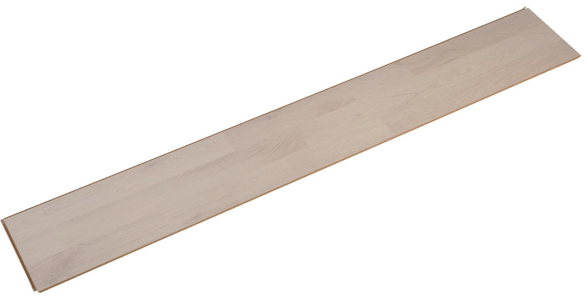 EGGER Laminatboden Kristalleiche ca.2,4936 m² im Paket  B/L: ca. 20,5x130,5 cm pro Paket Kristalleiche ca.2,4936 m² im Paket - Eiche (20,50/130,50cm) - EGGER