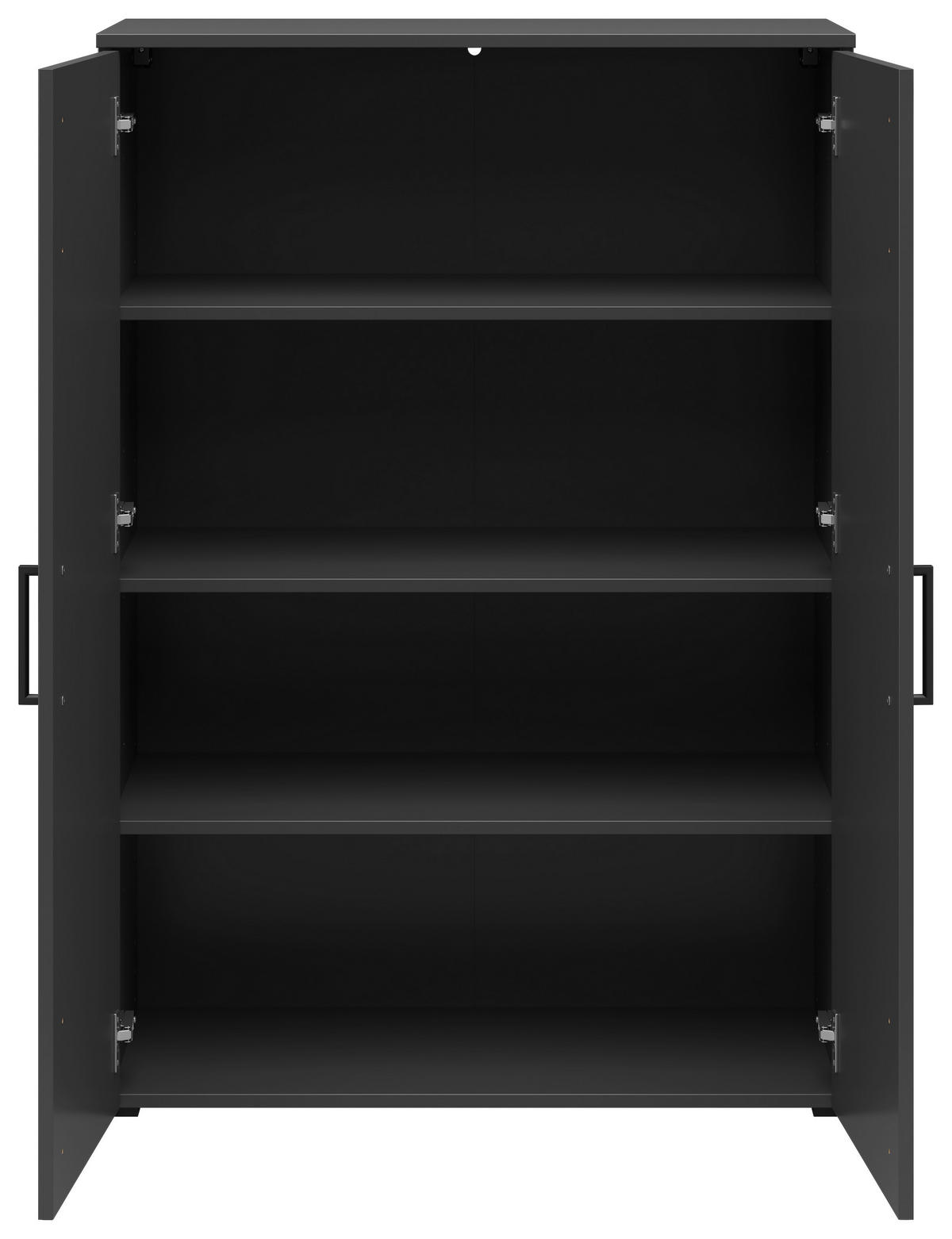Kommode Multi-Stauraum Typ 31 anthrazit B/H/T: ca. 80x115x40 cm Multi-Stauraum Typ 31 - anthrazit (80,00/115,00/40,00cm)