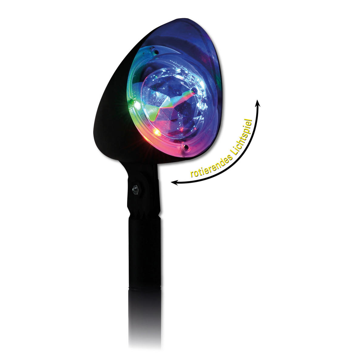 LED-Weihnachtsartikel 5169961 schwarz H/D: ca. 31x10 cm LED Weihnachtsartikel SPOTLIGHT - schwarz (10,00/31,00cm) - Näve Leuchten