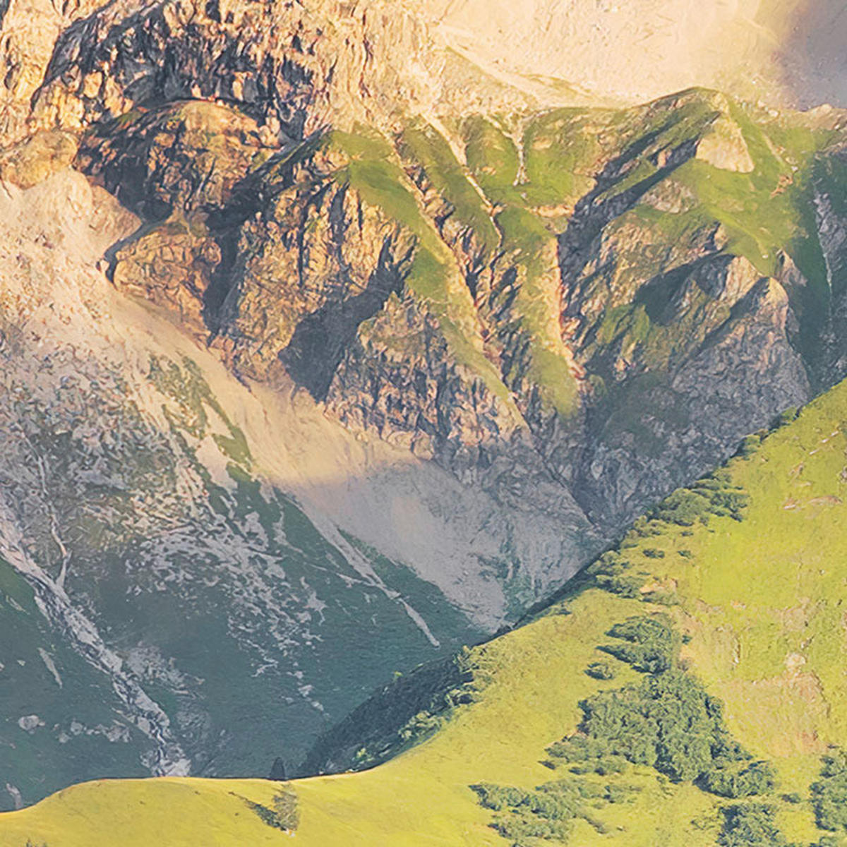 Komar Fototapete Allgäu Spiegel B/L: ca. 450x280 cm Allgäu Spiegel - (450,00/280,00cm) - Komar