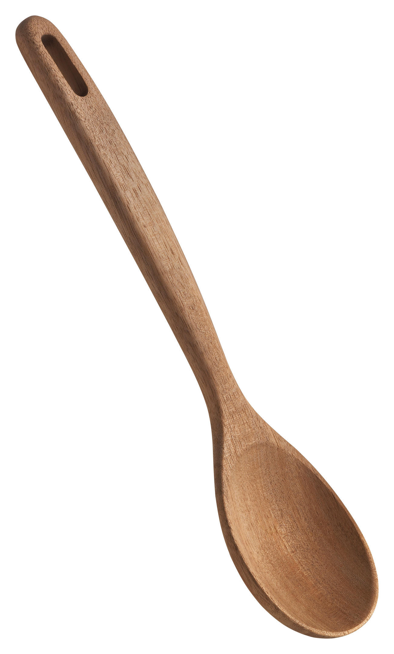 Kochlöffel braun Holz B/H/L: ca. 6,9x35,5x1,8 cm Servierlöffel - braun (1,80/6,90/35,50cm)