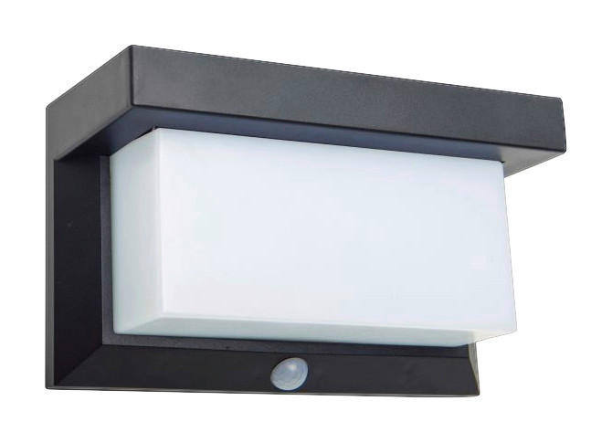 LED Solar Außenwandleuchte NV1385322 schwarz Edelstahl B/H/L: ca. 9x12x20 cm LED Solar Außenwandleuchte - schwarz (20,00/9,00/12,00cm) - Näve Leuchten