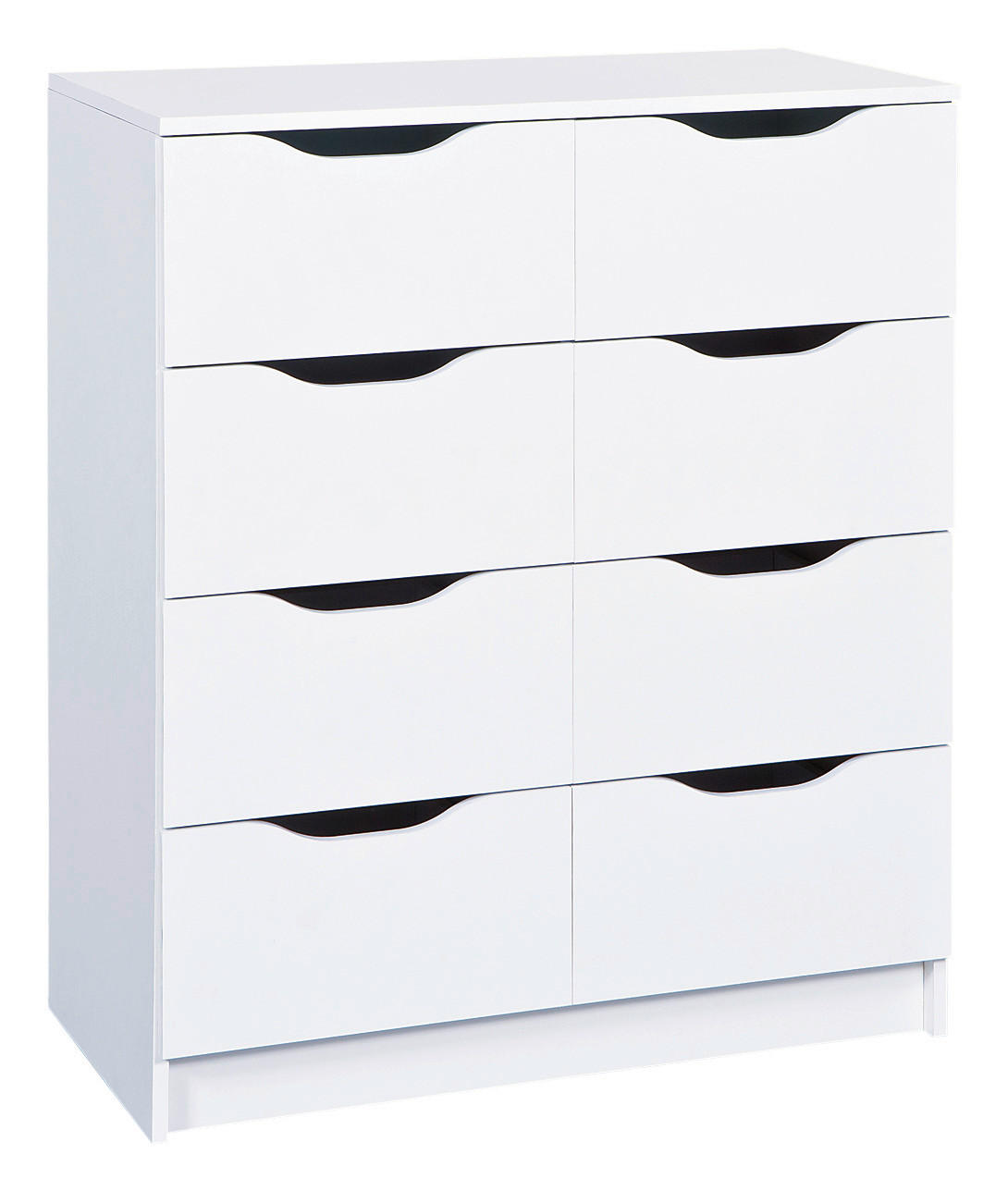 Kommode WESTPHALEN weiß B/H/T: ca. 82x92x41 cm WESTPHALEN - weiß (82,00/92,00/41,00cm) - Inter Link