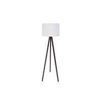 Opviq Stehleuchte weiß schwarz MDF Polypropylen B/H/L: ca. 38x145x38 cm E27 1 Brennstellen Stehleuchte_129 - weiß/schwarz (38,00/38,00/145,00cm) - Opviq