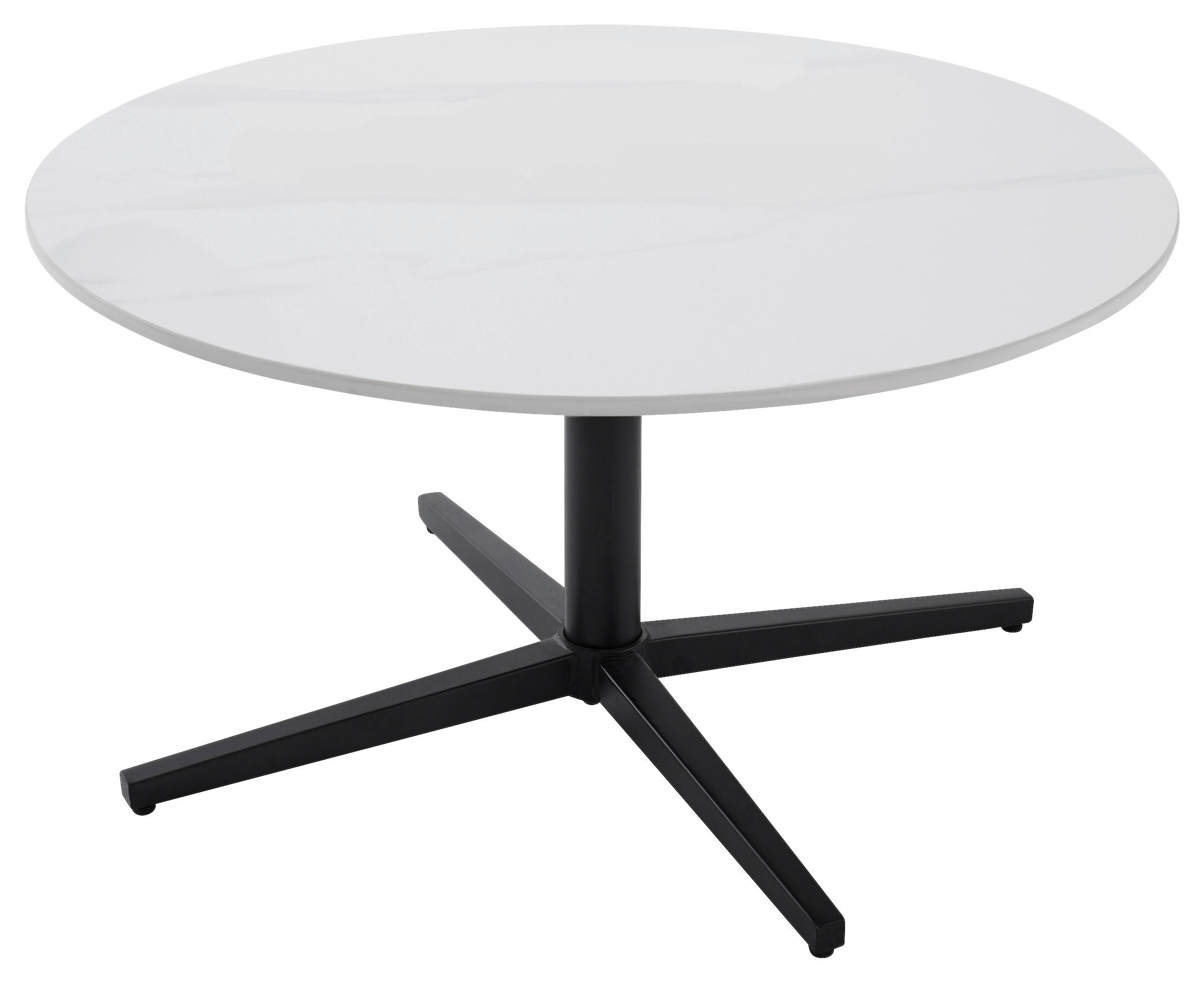Couchtisch CUP schwarz weiß H/D: ca. 36,5x70 cm CUP - weiß/schwarz (70,00/36,50cm) - byLIVING