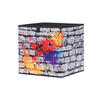 Motivbox Graffiti anthrazit grau B/H/T: ca. 32x32x32 cm Graffiti - anthrazit/grau (32,00/32,00/32,00cm)