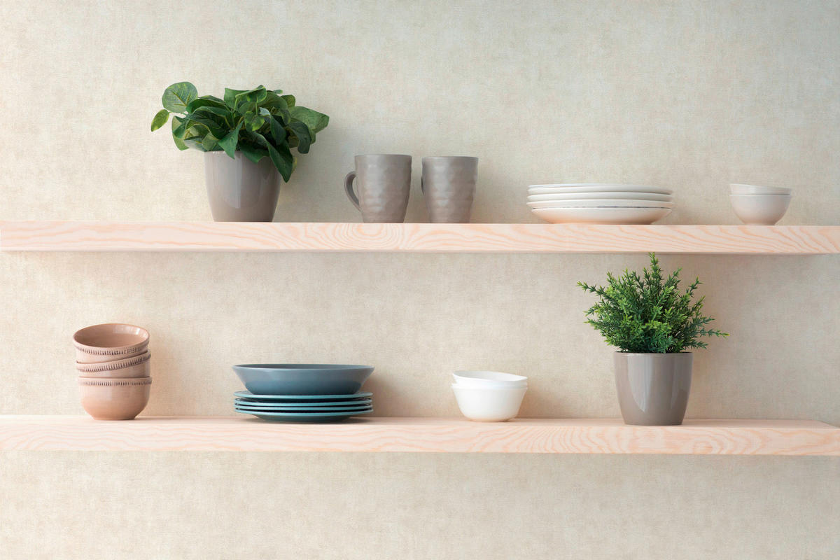 A.S.Creation Vliestapete beige B/H/D: ca. 53x1005x8,5 cm Vliestapete - beige (8,50/1005,00cm) - A.S.Creation