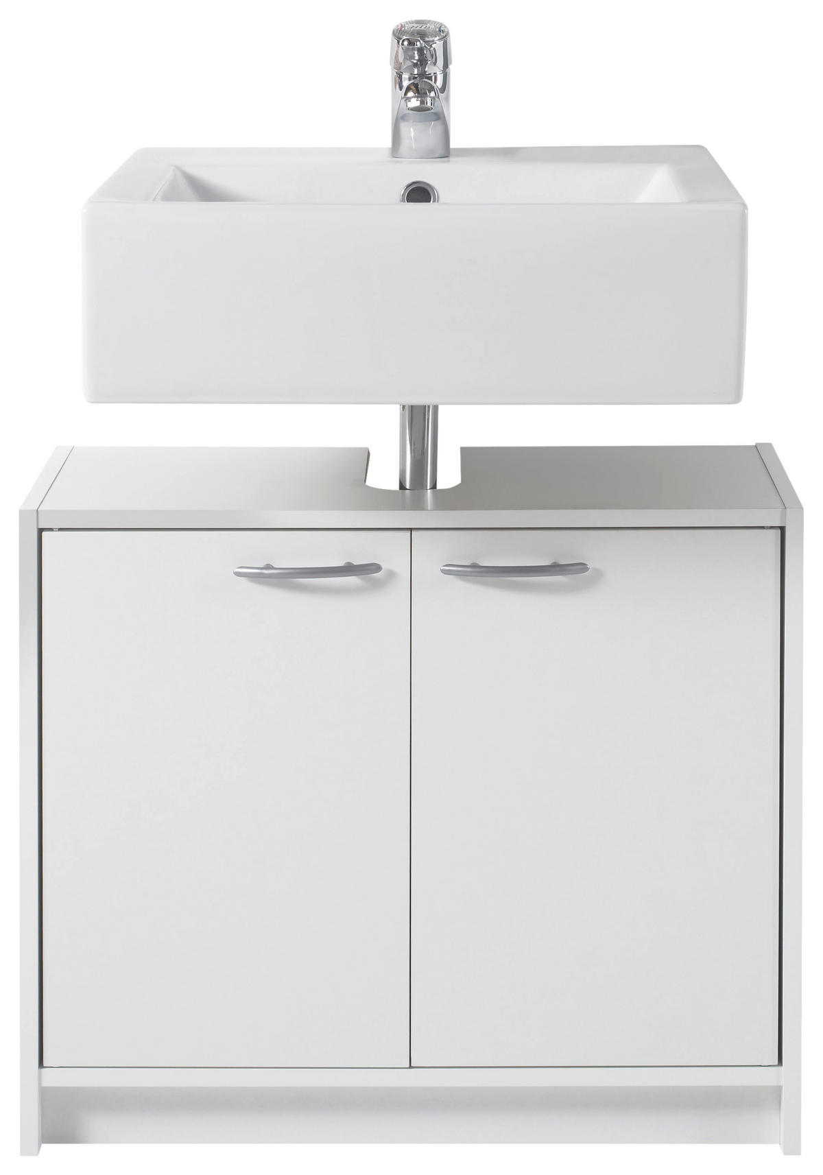 Waschbeckenunterschrank Smash weiß B/H/T: ca. 63x55x29 cm Smash - weiß (63,00/55,00/29,00cm)