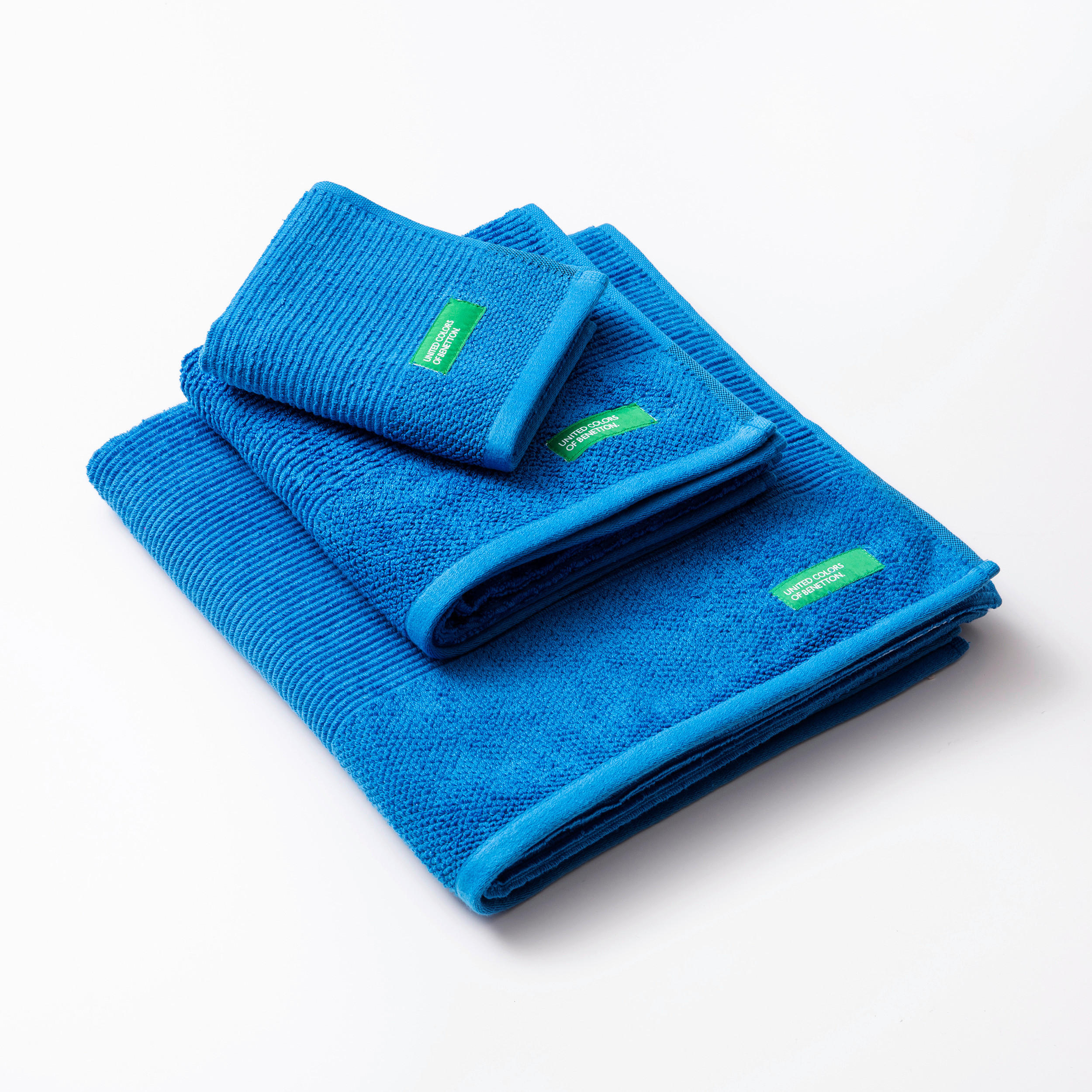 BENETTON Frottier-Set RAINBOW blau Baumwolle RAINBOW - blau - BENETTON