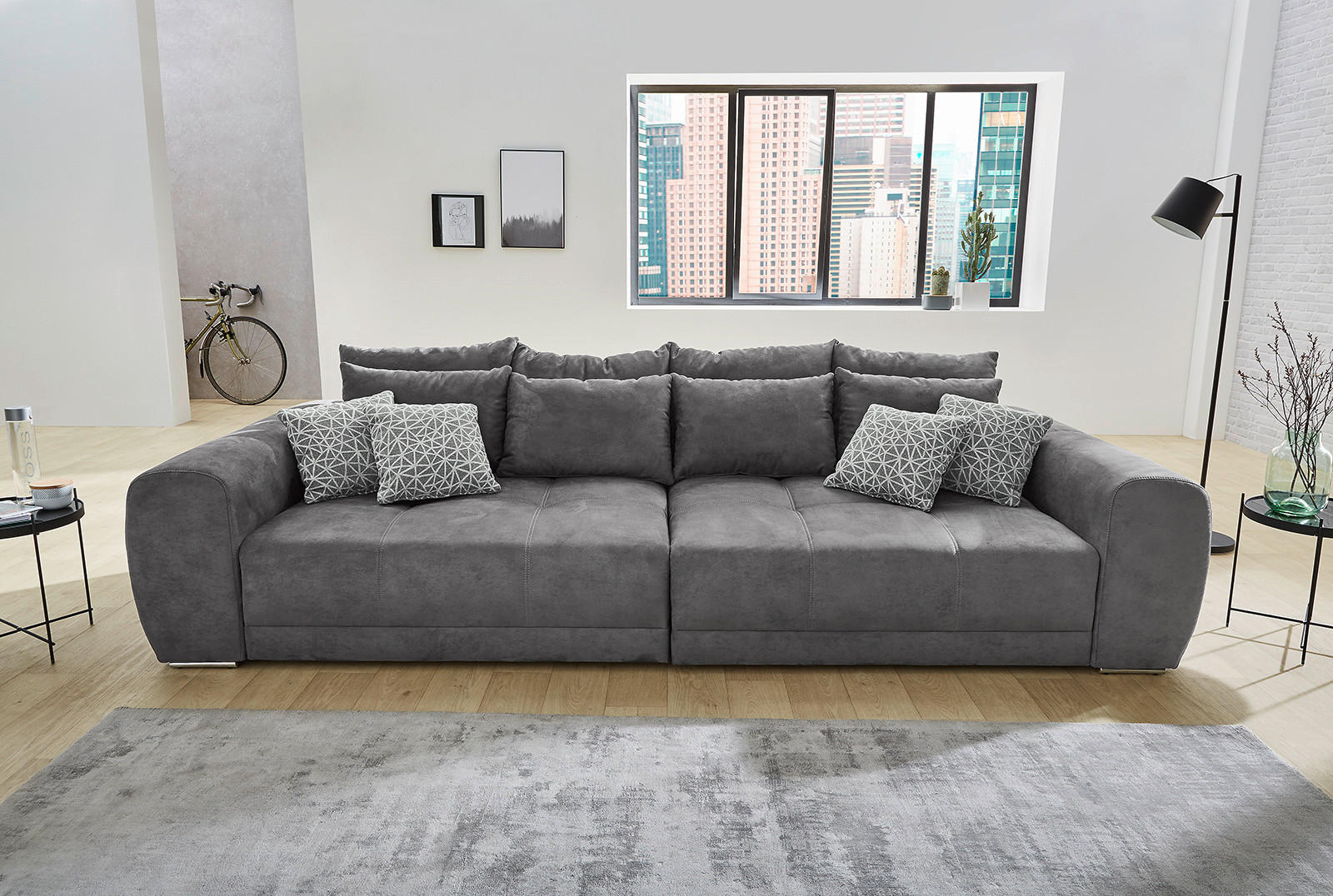 big sofa grau ▷ online bei poco kaufen