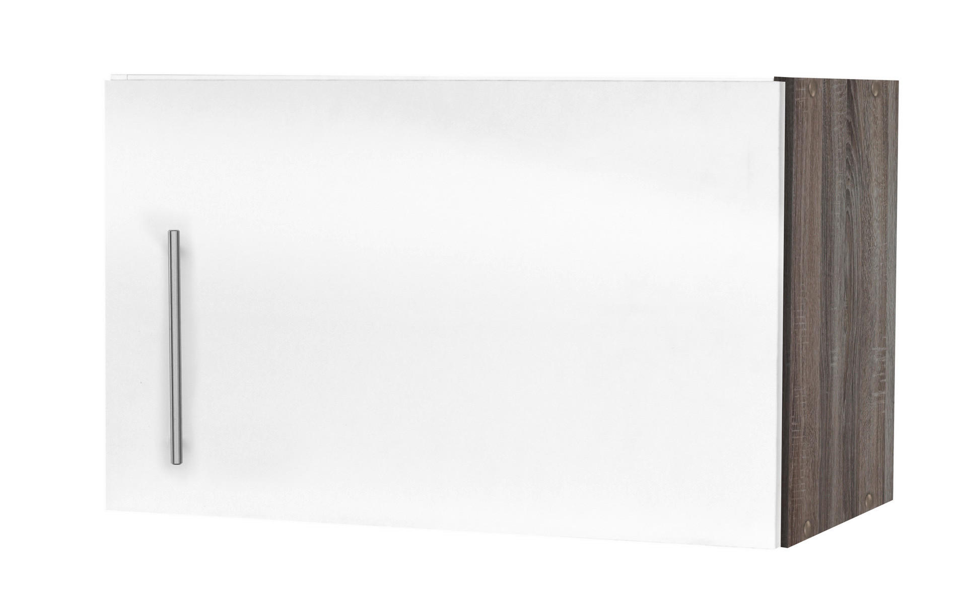 Wrasenhängeschrank weiß Hochglanz B/H/T: ca. 60x37x35 cm Judith_Wrasenhänger_60cm - weiß/silber (60,00/37,00/35,00cm)