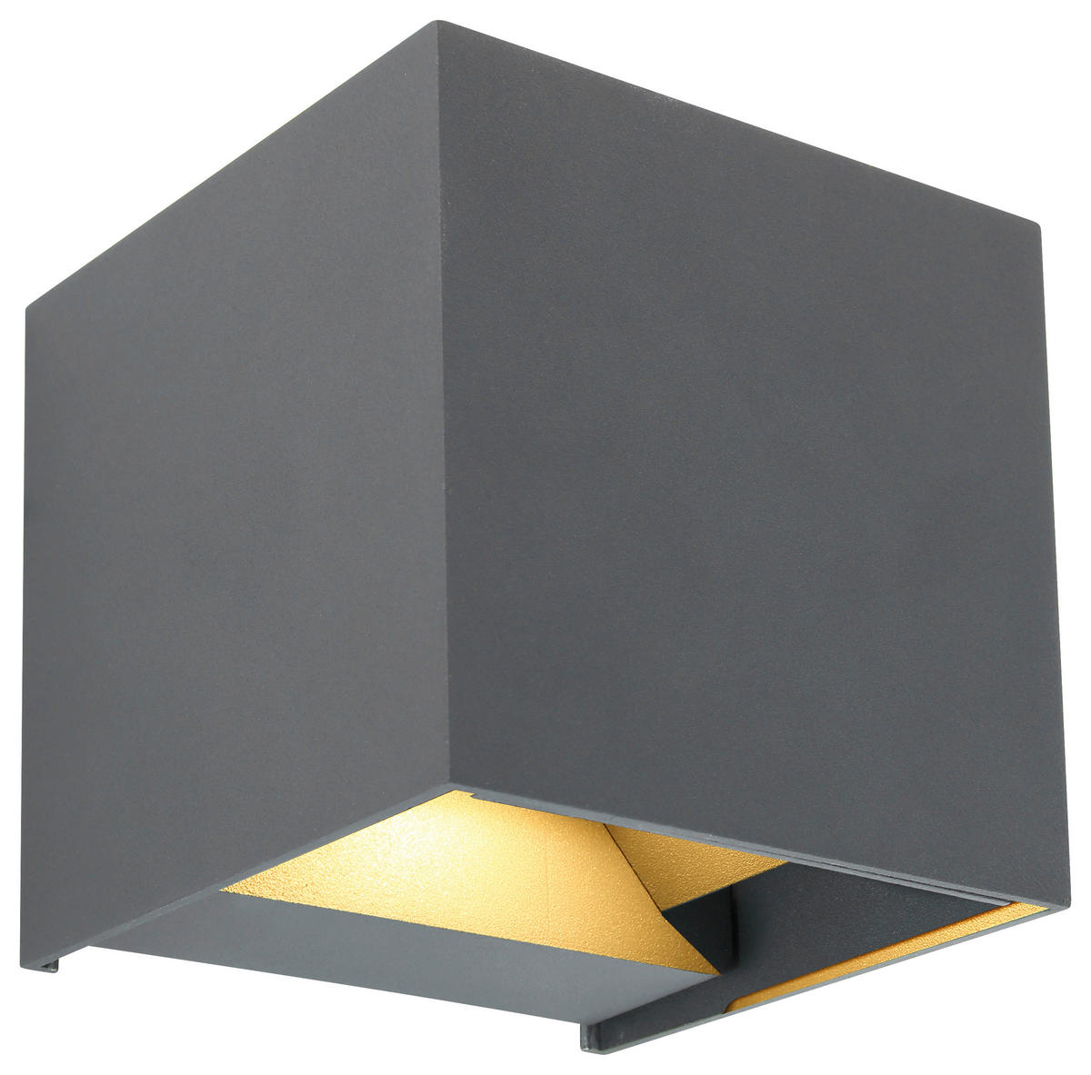 Außenwandleuchte VERONIKA 34168 anthrazit B/H/T: ca. 10x10x10 cm VERONIKA - anthrazit (10,00/10,00/10,00cm) - GLOBO