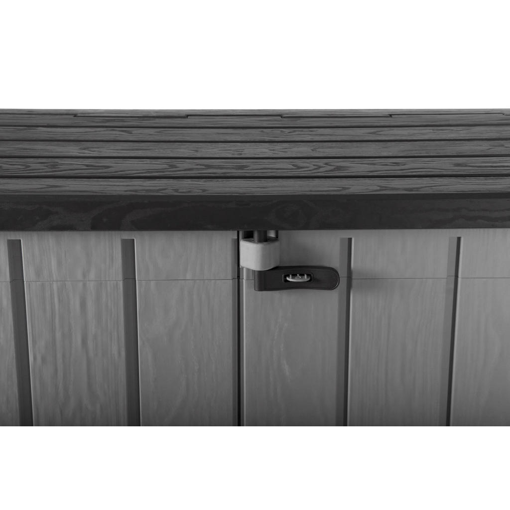 Thumbnail - Toomax Mülltonnenbox Stora Way grau B/H/L: ca. 111x74,5x129,5 cm