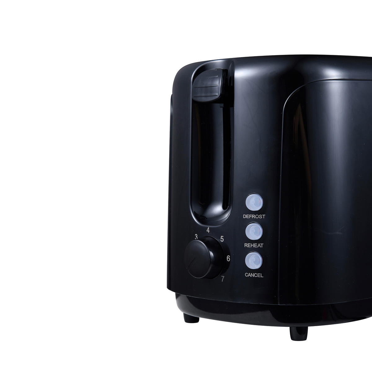 SWISS HOME Toastautomat SH-6912 schwarz Kunststoff B/H/L: ca. 15x19x27 cm DARK - schwarz (27,00/15,00/19,00cm) - SWISS HOME