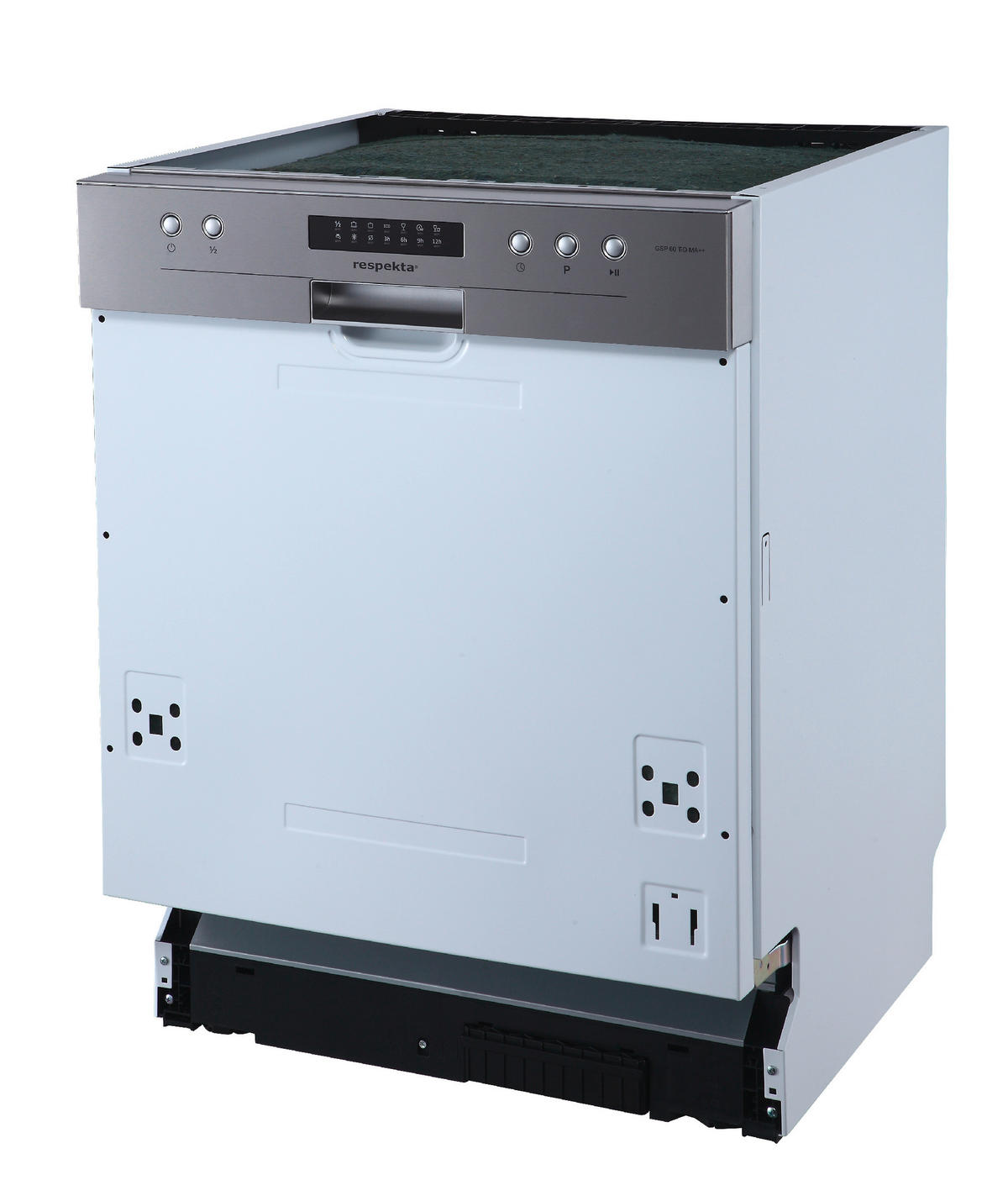 Respekta Winkelküche Economy schwarz matt B/H/T: ca. 310x200x172 cm Economy - Eiche/schwarz (310,00/200,00/172,00cm) - Respekta