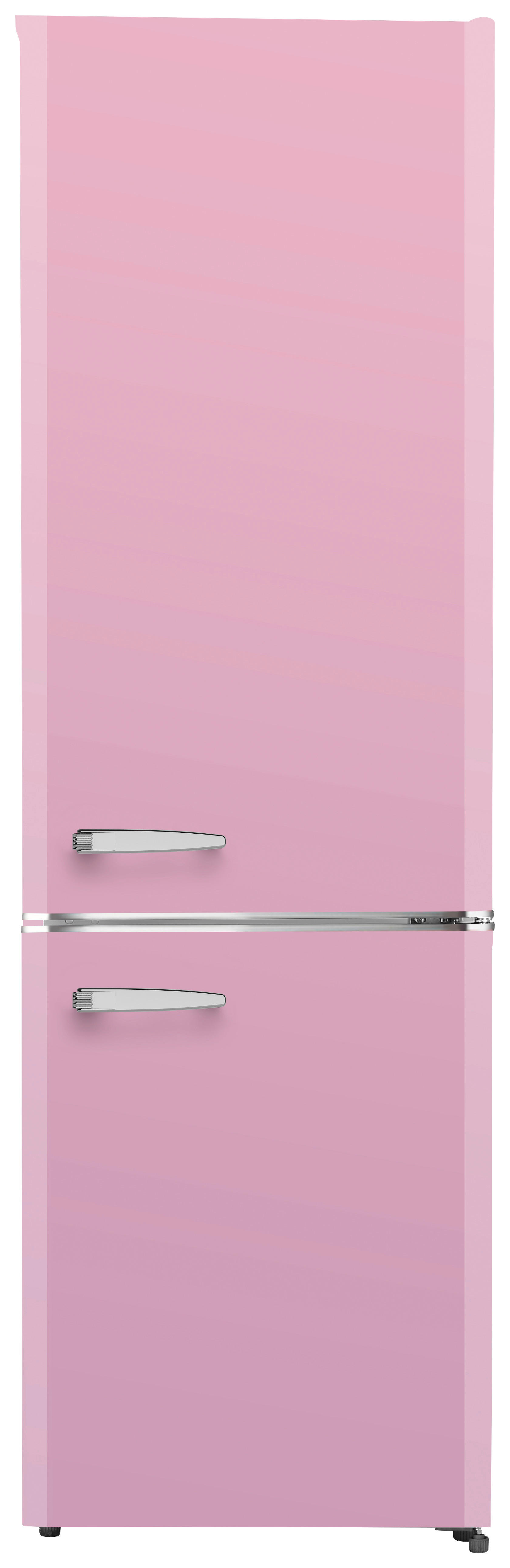 POCOline Kühl-/Gefrierkombination RKGK178-244EP pink B/H/T: ca. 55x178x56 cm Kühl-/Gefrierkombi R RKGK178-244EP - pink (55,00/178,00/56,00cm) - POCOline