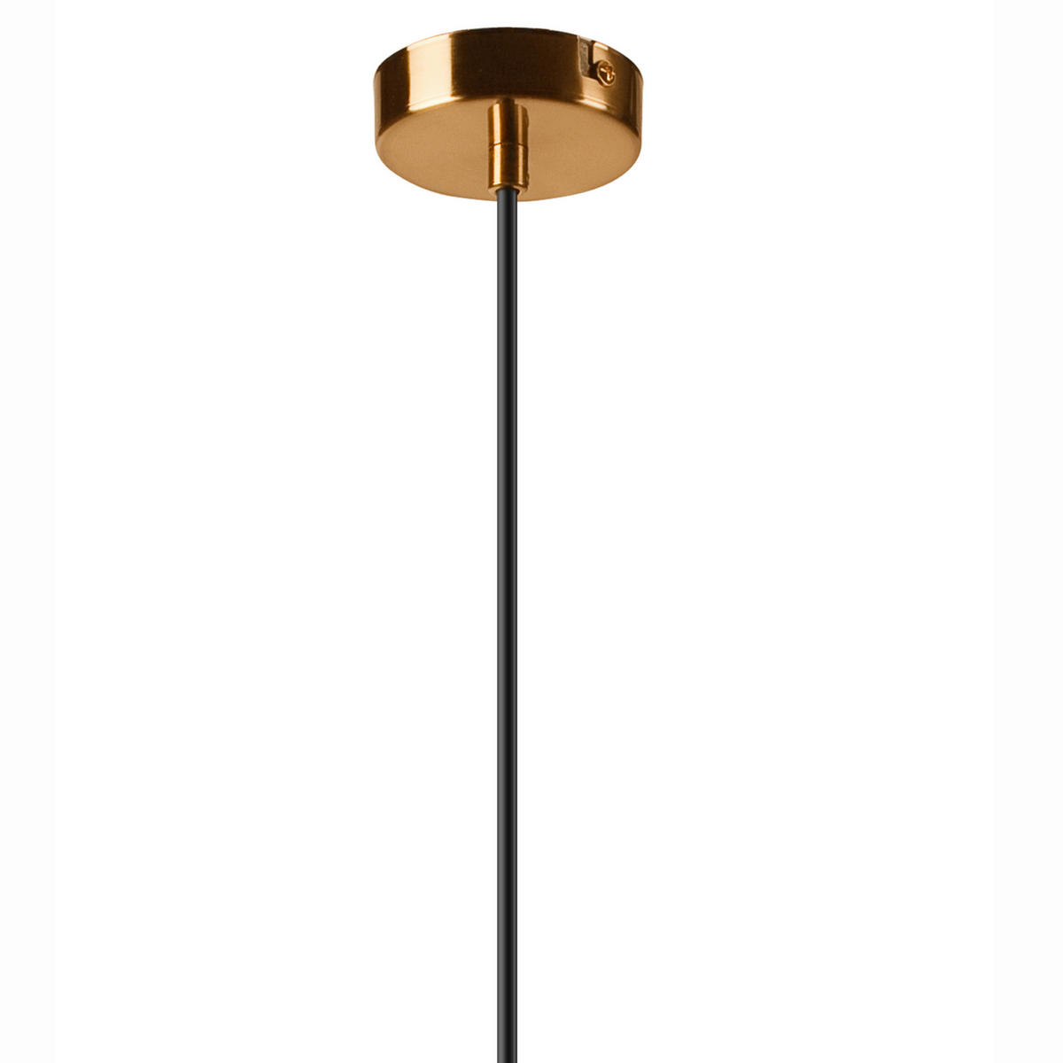 Lamkur Pendelleuchte AMBER 47485 messing Metall Glas H/L: ca. 130x30 cm G9 1 Brennstellen Amber - messing (30,00cm) - Lamkur