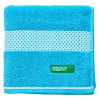 Handtuch SUMMER hellblau Baumwolle B/L: ca. 50x90 cm SUMMER - hellblau (50,00/90,00cm) - BENETTON
