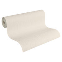 A.S.Creation Papiertapete weiß B/H/D: ca. 53x1005x10,8 cm Papiertapete - weiß (10,80/1005,00cm) - A.S.Creation