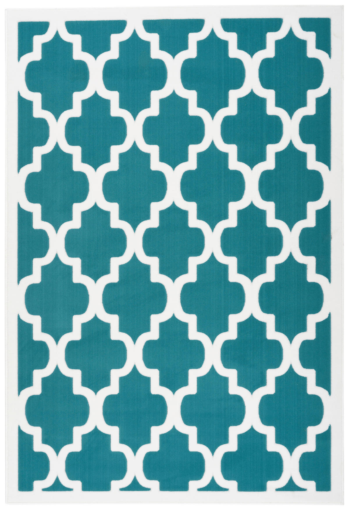 Kayoom Kurzflorteppich Manolya 2097 hellblau B/L: ca. 80x150 cm Manolya 2097 - hellblau (80,00/150,00cm) - Kayoom