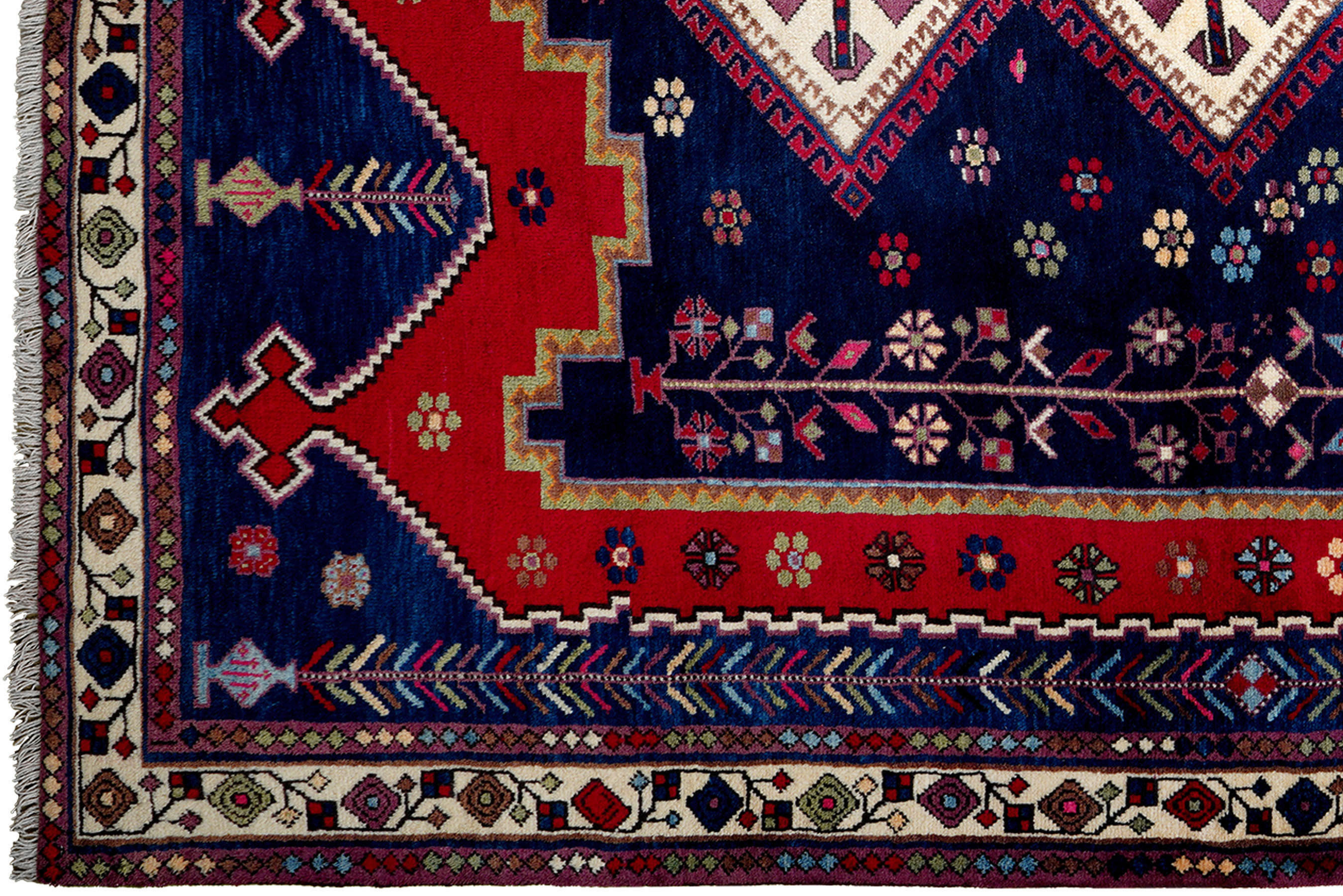 Thumbnail - PersaTepp Teppich Afshar beige B/H/L: ca. 165x1x210 cm