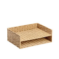 Zeller Organizer natur Papiergeflecht B/H/L: ca. 24x115x32 cm Dokumentenablage - natur (32,00/24,00/115,00cm) - Zeller