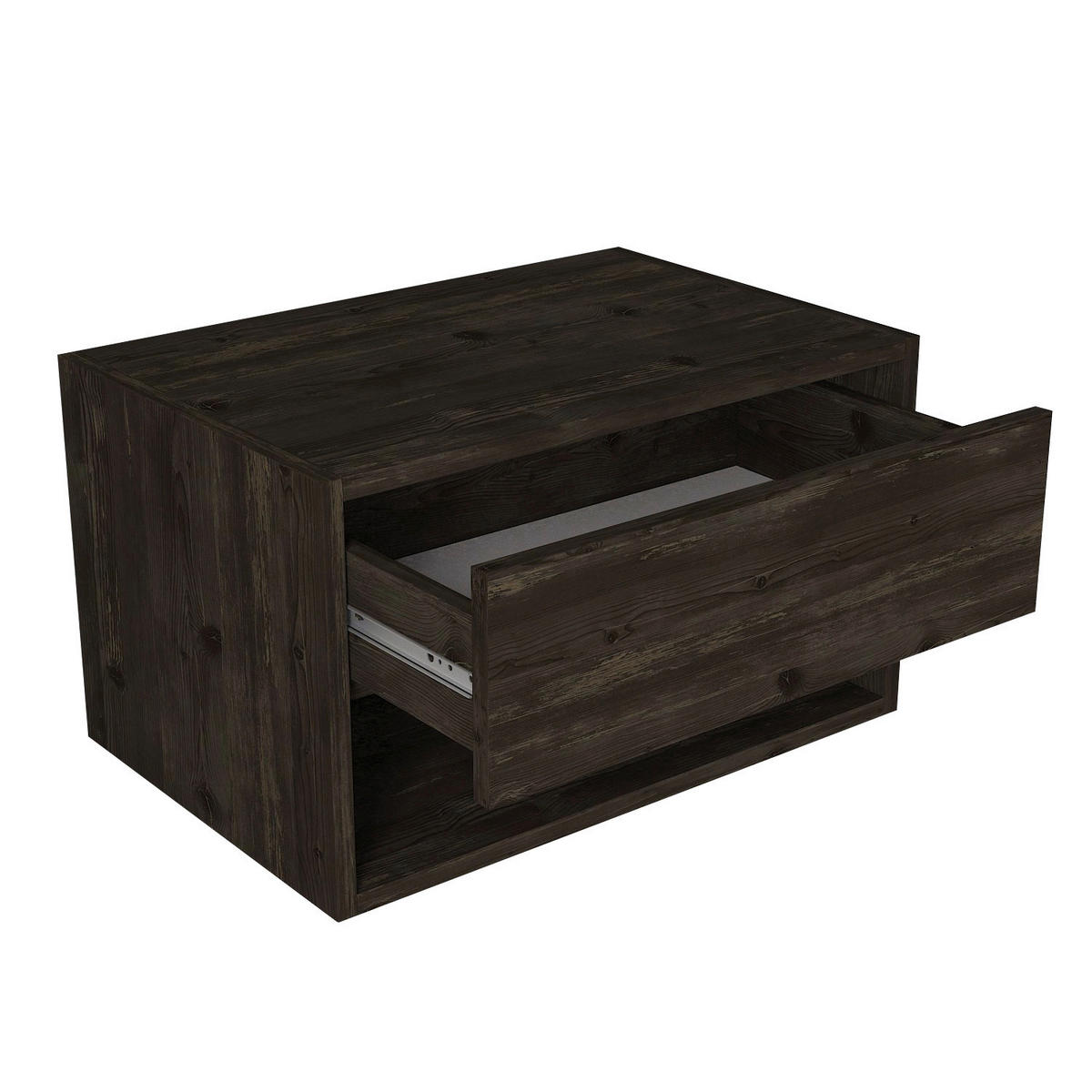 Nachtkonsole Sone dunkelgrau B/H/T: ca. 60x35x40 cm Sone - dunkelgrau (60,00/35,00/40,00cm) - moebel17