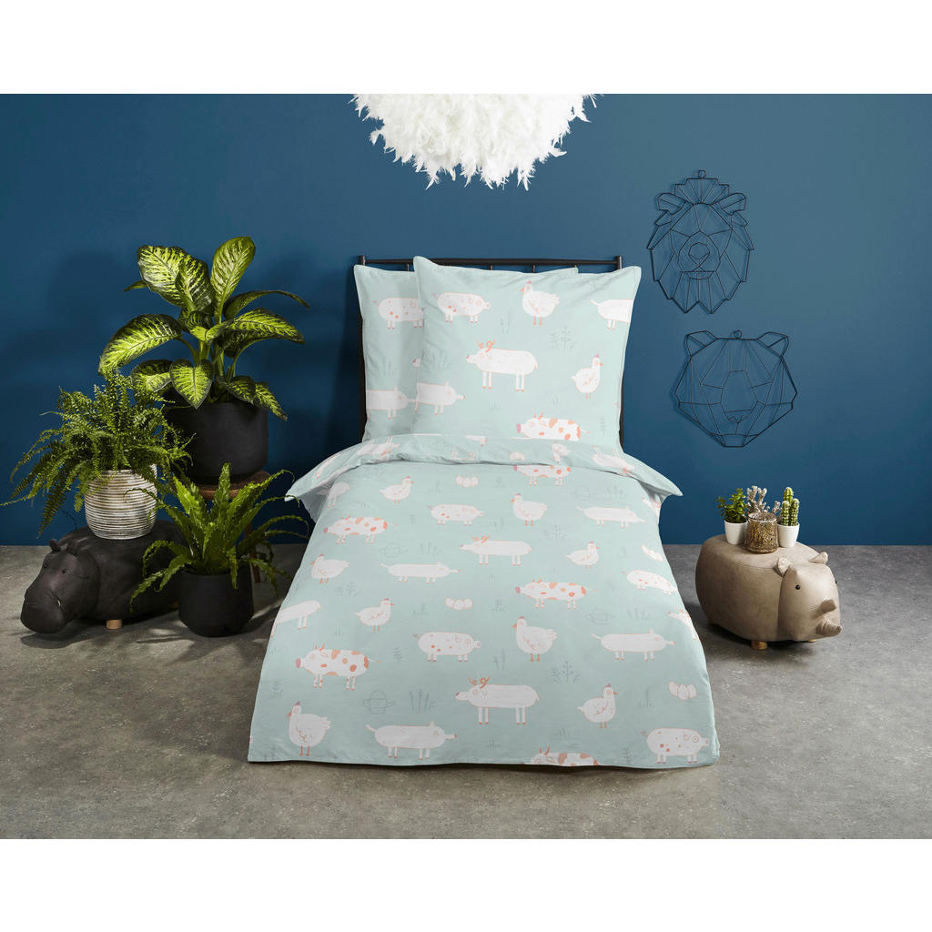 Thumbnail - Baumwoll Bettwäsche Petting Zoo Renforce