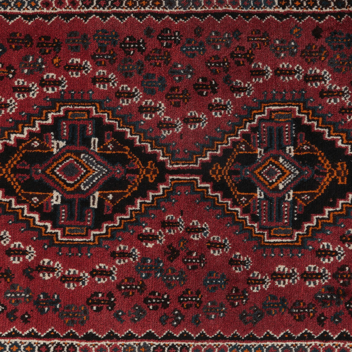 PersaTepp Teppich Shiraz rot B/L: ca. 84x127 cm Shiraz - rot (84,00/127,00cm) - PersaTepp