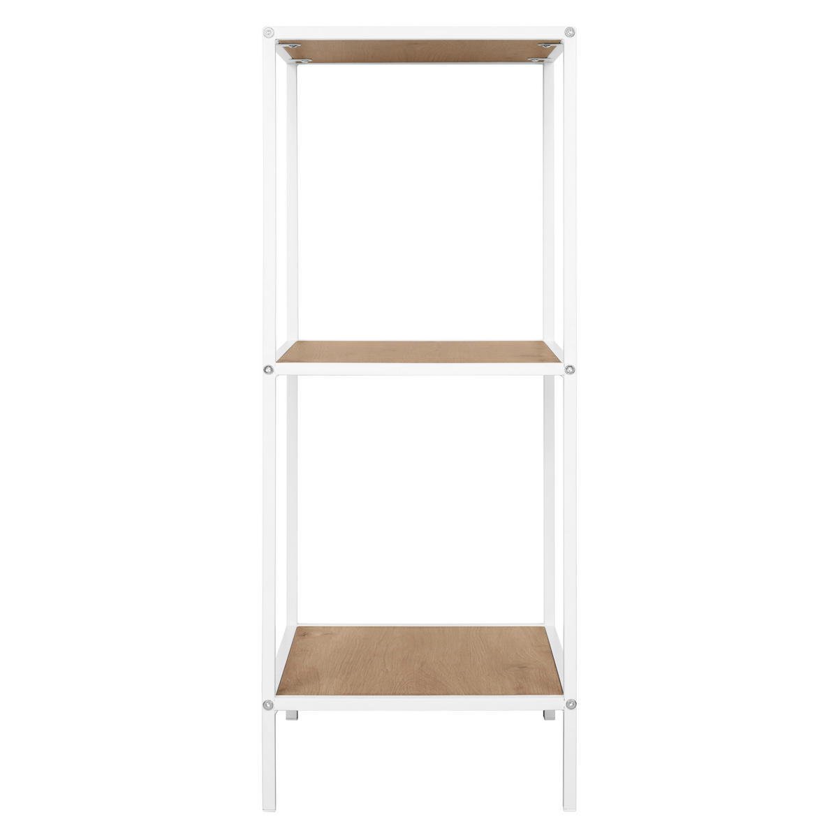 Standregal Sensation weiß Eiche Nachbildung B/H/T: ca. 37x82,5x33 cm Sensation - Eiche/weiß (37,00/82,50/33,00cm)