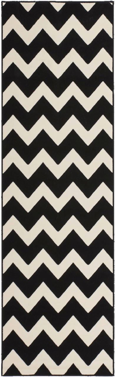 Kayoom Kurzflorteppich Manolya 2095 schwarz B/L: ca. 80x150 cm Manolya 2095 - schwarz (80,00/150,00cm) - Kayoom