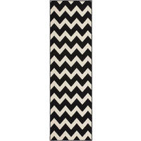 Kayoom Kurzflorteppich Manolya 2095 schwarz B/L: ca. 80x150 cm Manolya 2095 - schwarz (80,00/150,00cm) - Kayoom