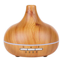 Grundig Aroma-Diffusor braun Holz LED-Aroma-Diffusor - braun - Grundig