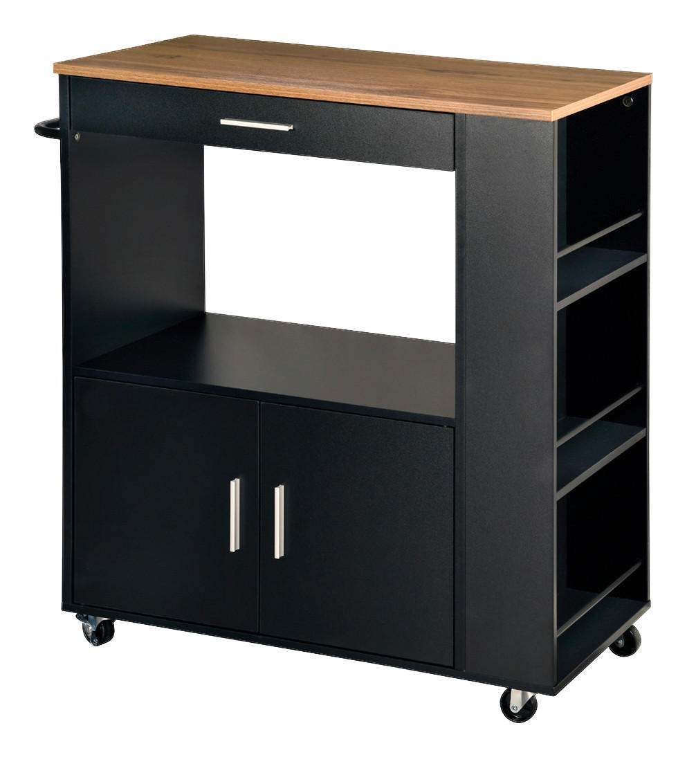 Kesper Küchenwagen grau Spanplatte B/H/T: ca. 75x88x40 cm Küchenwagen - grau (75,00/88,00/40,00cm) - Kesper