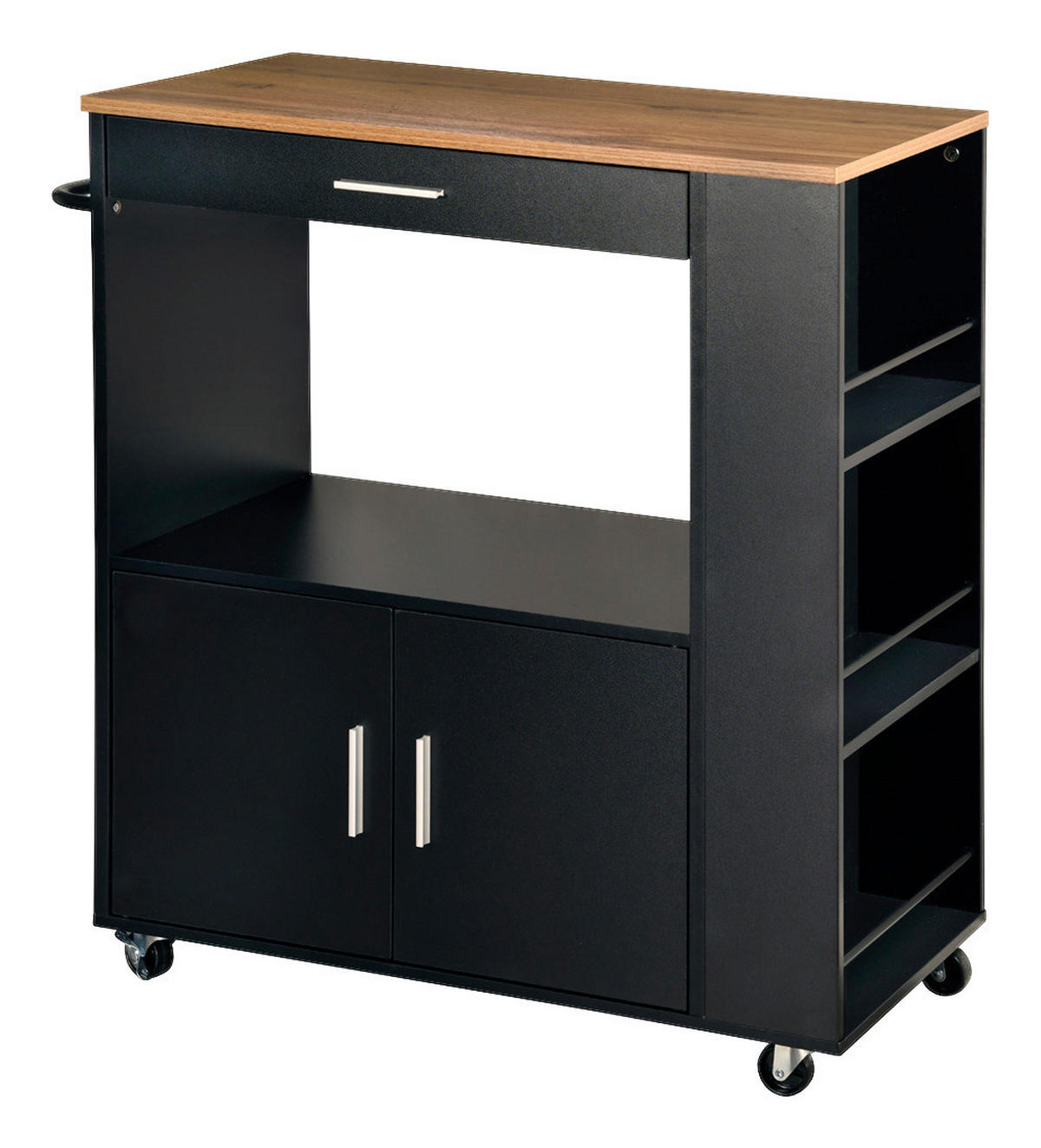 Kesper Küchenwagen grau Spanplatte B/H/T: ca. 75x88x40 cm Küchenwagen - grau (75,00/88,00/40,00cm) - Kesper